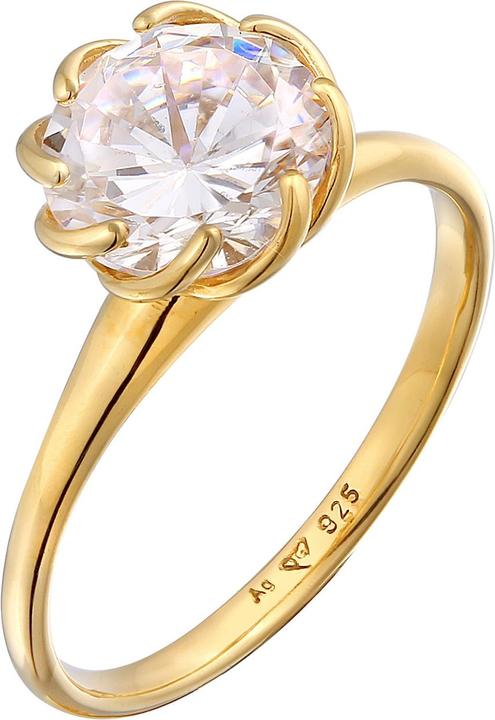 Produktbild Elli Kristall Ring, Verlobungsring (52, 925 Silber)