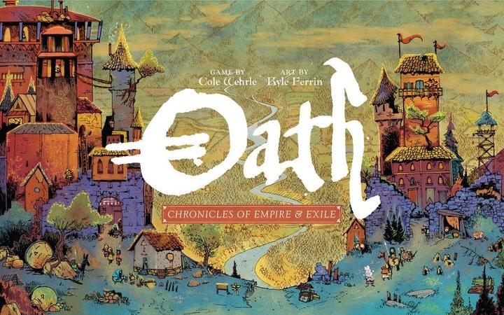 Actual product image Asmodée Oath Chronicles of Empire and Exile English (EN)