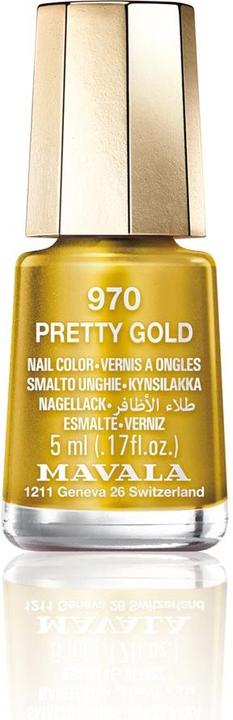 Produktbild Mavala Mini Color's Nagellack - Pretty Collection (Pretty Gold, Farblack)