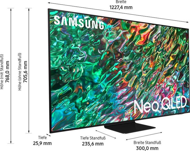 Produktbild Samsung QE55QN90B (55", QN90B, NeoQLED, 4K, 2022)