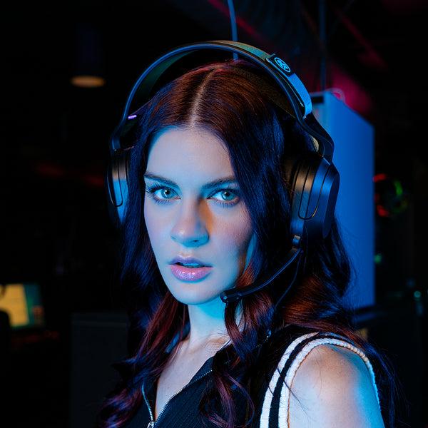 Image du produit JLab Audio Jlab Nightfall Wired Gaming Headset Black Filaire, câble de console AUX 3,5 mm (Filaire)