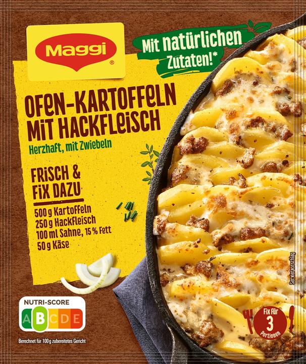 Maggi Ofen-Kartoffeln mit Hackfleisch (34 g)