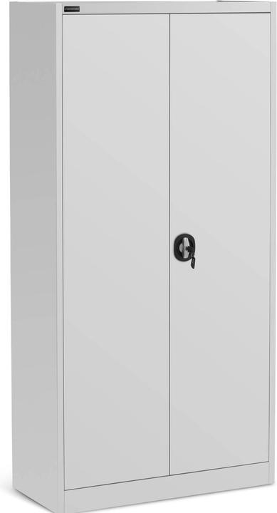 Produktbild Fromm & Starck Metallschrank 180 cm Mehrzweckschrank grau Aktenschrank abschliessbar Büroschrank (40 x 90 cm)