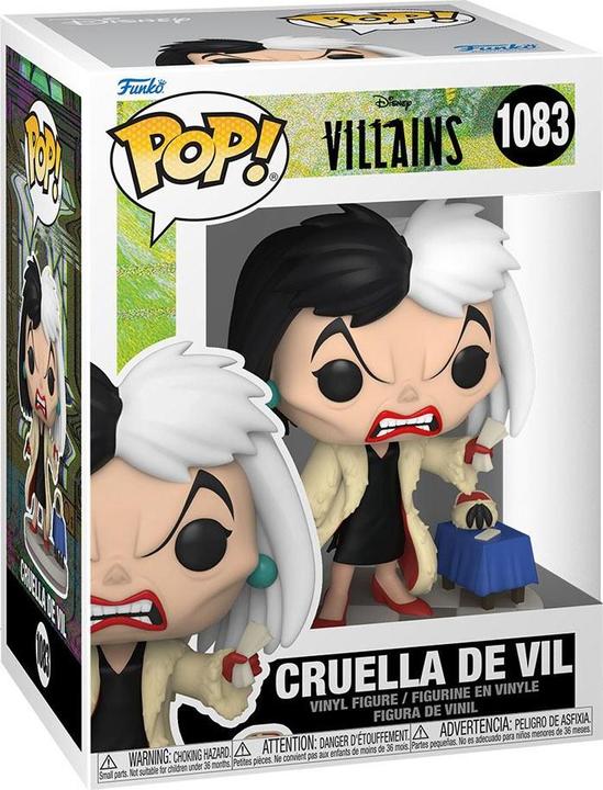 Produktbild Funko Pop! Disney Villains : Cruella De Vil