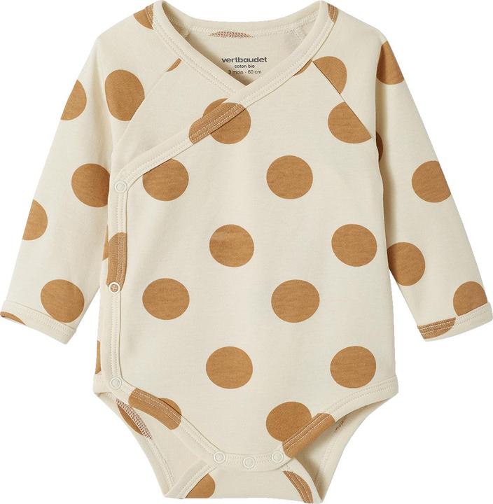 Produktbild Vertbaudet 5er-Pack Baby Wickelbodys aus Bio-Baumwolle Oeko-Tex (74)