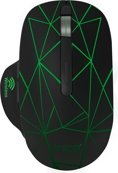 Inca Maus IWM-551 Wireless, 1600 DPI, Akku, USB-C, SW retail (Kabellos)