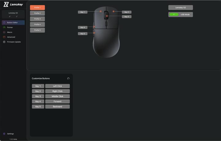 Image du produit Keychron Lemokey G2 (Sans fil, Filaire)