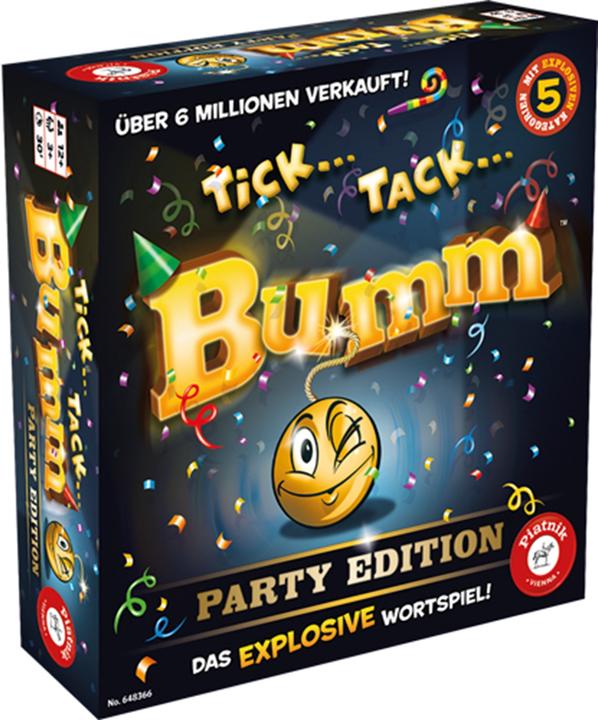 Actual product image Piatnik Tick Tack Bumm Party Edition (German)