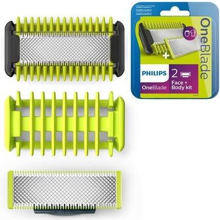 Actual product image Philips OneBlade Face + Body Kit (2 x)