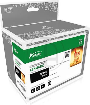Produktbild Astar Schwarz - compatible - Tonerpatrone - für Lexmark CX510de (BK)