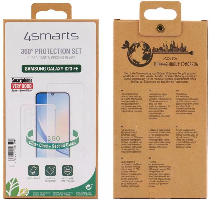 Image du produit 4smarts Kit de protection 360° (1 pièce(s), Samsung Galaxy S23 FE)