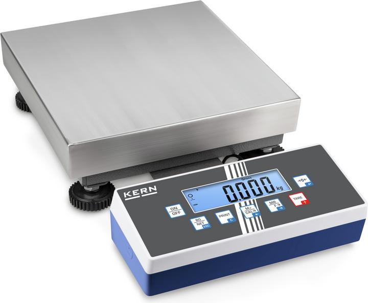Kern All-round package scale with practical flip/flop evaluation unit for optimum operability