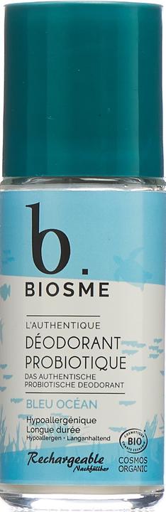 Produktbild Biosme Deodorant probiotisch Bleu océan Nachfüllbar Roll on (Roll-on, 50 ml)