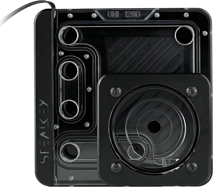 Immagine prodotto Aquatuning Piastra di distribuzione Stealkey UNI 120D