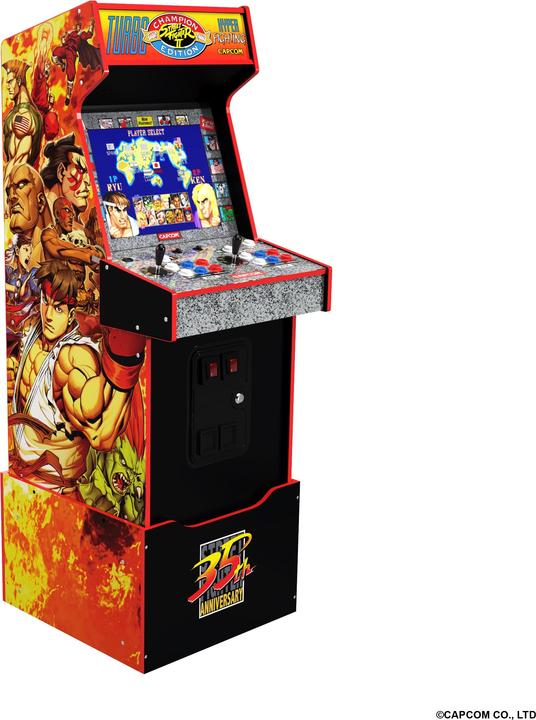 Actual product image Arcade1Up Street Fighter Legacy 14-in-1 Wifi