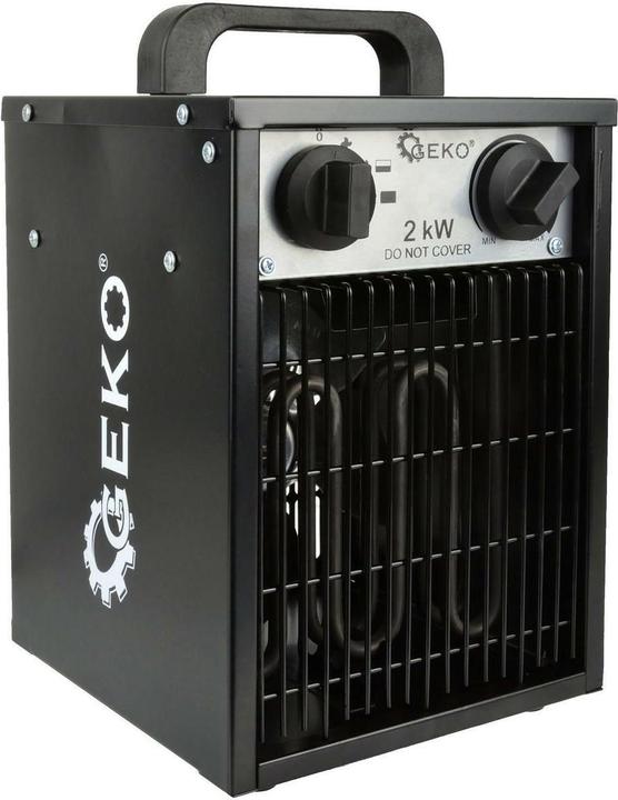 GEKO Riscaldatore elettrico con ventola 2kW (2000 W)