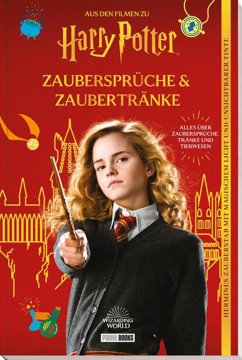 Produktbild Panini Aus den Filmen zu Harry Potter: Zaubersprüche & Zaubertränke (Deutsch, Cala Spinner, 2024)