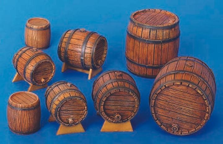Actual product image Plus Model Wooden barrels