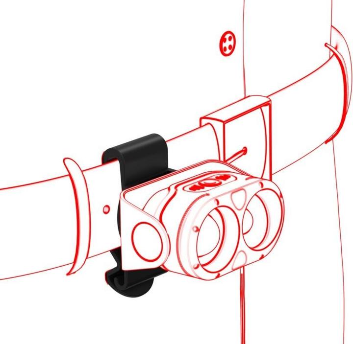 Actual product image Ledlenser Belt Clip Type A Black Box