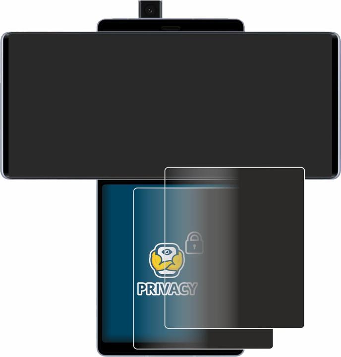 Image du produit BROTECT Film anti-regards Anti-Spy Privacy Film de protection contre la lumière bleue (2 pièce(s), LG Wing)