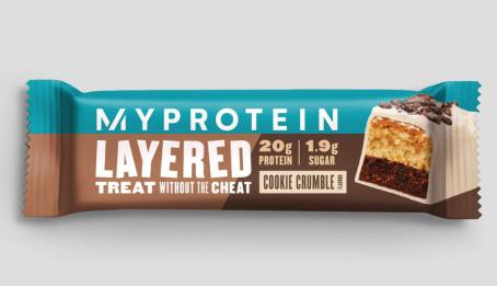 Actual product image MyProtein Retail Layered Bar (12 x 60G) (Cookie Crumble, 12 pcs., 720 g)
