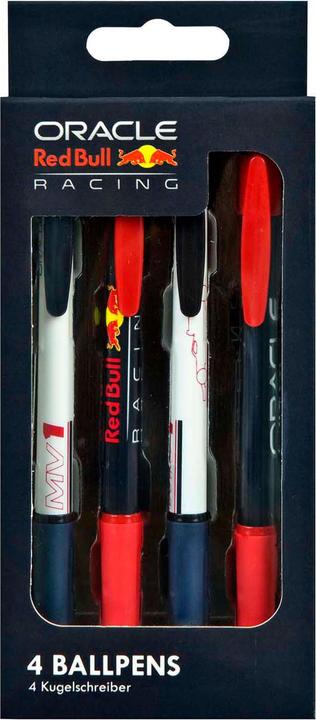 Immagine prodotto Undercover Penne a sfera Red Bull Max 4 pezzi. (Multicolore, 4 x)