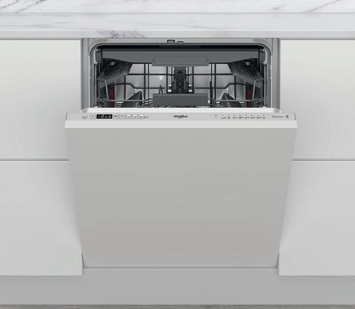 Whirlpool WI 7020 PF, Semi built-in, Full size (60 cm), Silver, 1.3 m, 1.55 m, 1.5 m