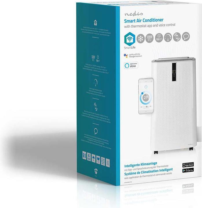 Produktbild Nedis SmartLife WIFIACMB1WT12 (75 m², 12000 BTU/h)