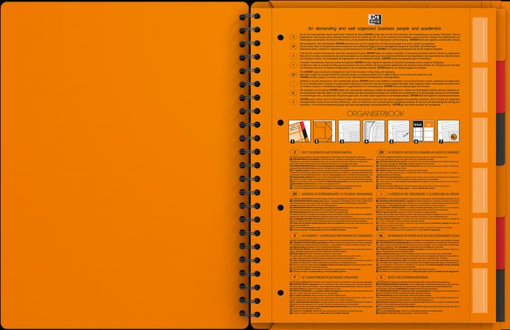 Immagine prodotto Oxford Organizerbook (A4+, Righe, Copertina morbida)