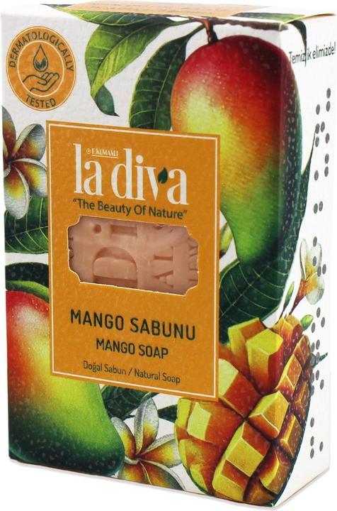 Actual product image La Diva Mango soap