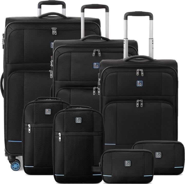 Modo by Roncato Star 2.0 4 Rollen Kofferset 7-teilig (223 l, XL (ab 115l))