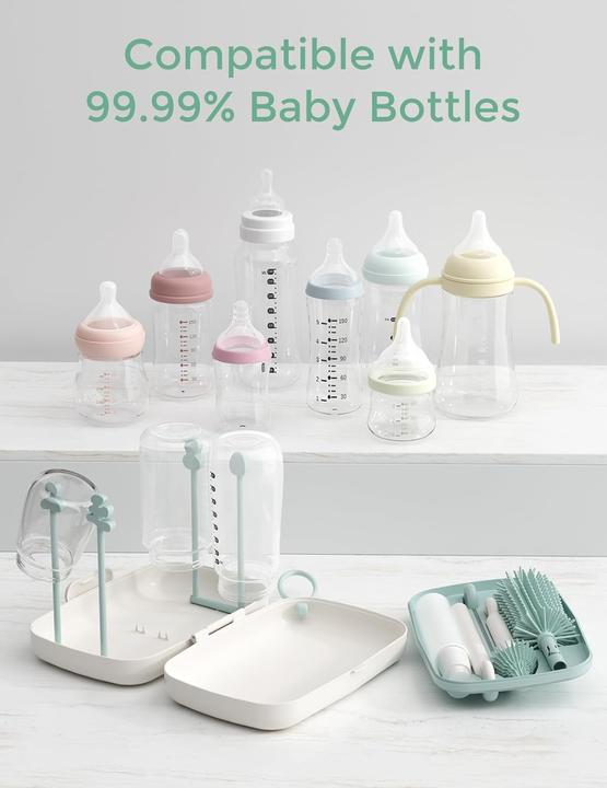 Image du produit Momcozy 7-in-1 Babyflaschenreiniger-Set GRN