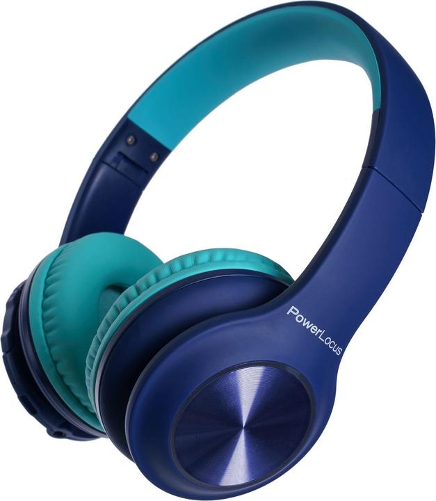 Image du produit PowerLocus PLED Bluetooth-Kinderkopfhörer blau