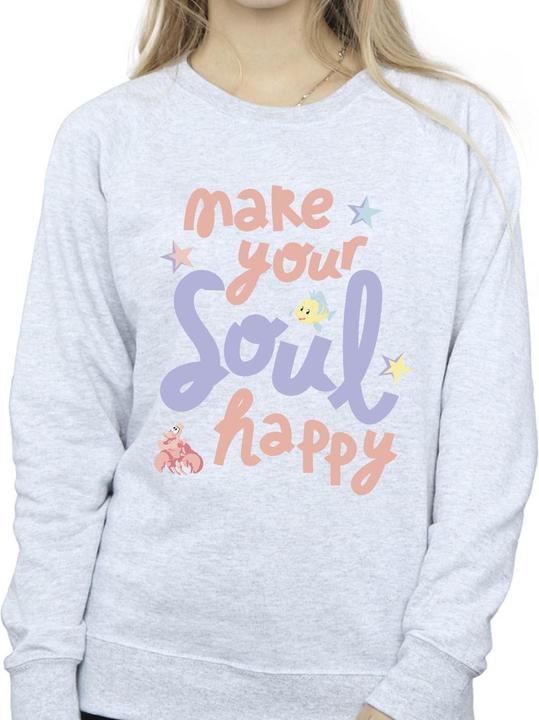 Immagine prodotto Disney The Little Mermaid Happy Felpa Donna (L)