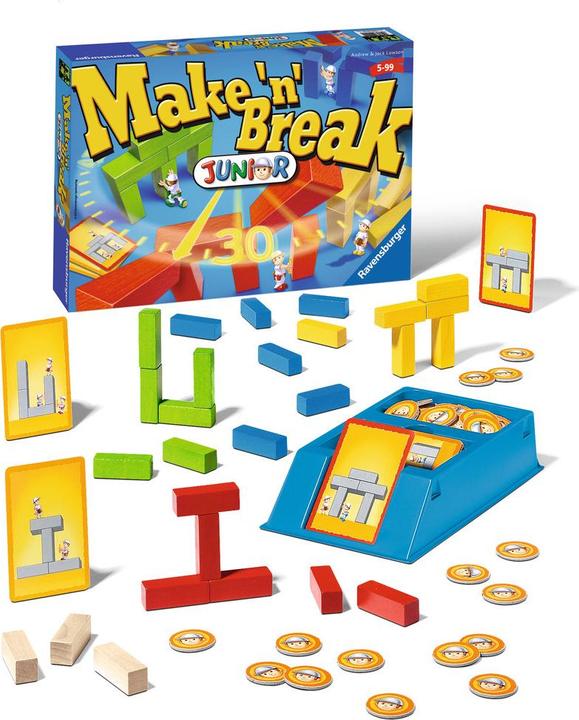 Actual product image Ravensburger Make N Break Junior (German, French, Italian)