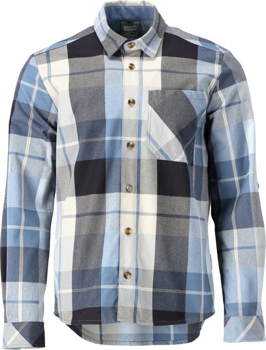 Produktbild Mascot Flanellhemd Customized 22904 schwarzblau-kariert Gr. S (S)