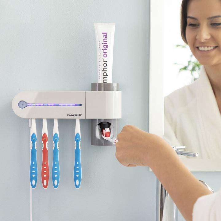 Produktbild InnovaGoods Zahnbürstenhalter mit UV-Sterilisation