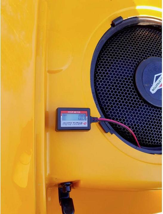 Produktbild Motogroup Betriebsstundenzähler LCD Display, Ziffernhöhe 6,5mm