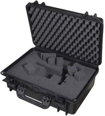 Produktbild TomCase Outdoor Case, wasserdichter Koffer mit Schaumstoffeinlage aus Würfelschaum, Hardcase, Fotokoffer, Ka (Kamera Schultertasche)
