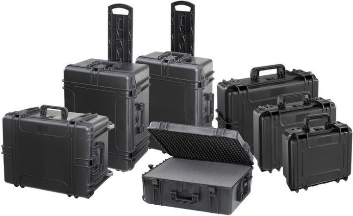 Produktbild TomCase Outdoor Case, wasserdichter Koffer mit Schaumstoffeinlage aus Würfelschaum, Hardcase, Fotokoffer, Ka (Kamera Schultertasche)