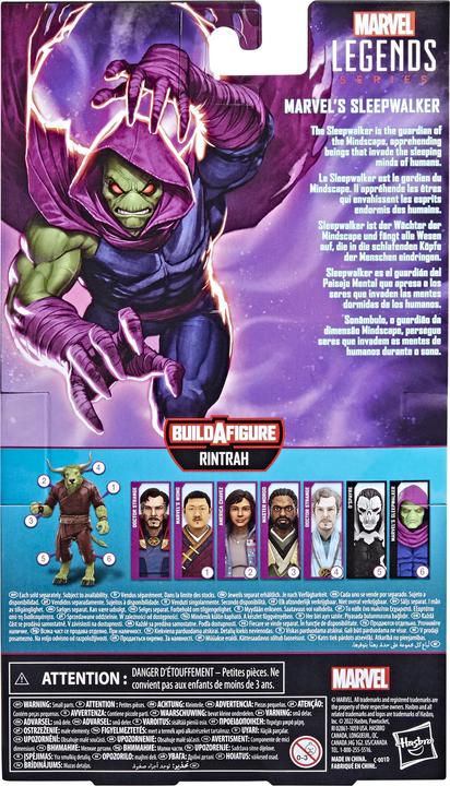 Image du produit Hasbro Legends Series Marvel's Sleepwalker Figurine à collectionner (15 cm), 2 accessoires et 1