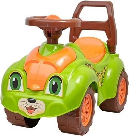Technok Groen rijdend voertuig met claxon die opent 3428 p3