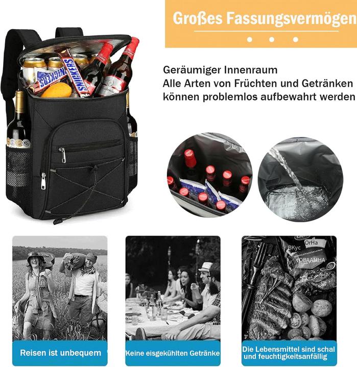Produktbild Bibykivn Wasserdichter Kühlrucksack (30 l)
