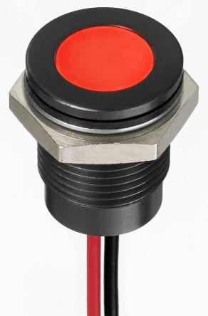 Image du produit Rs Pro Voyant LED lumineux Rouge, dia. 14mm, 220V