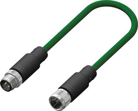 Image du produit Rs Pro Câble d'actionneur 4 conducteurs, M12 Feme