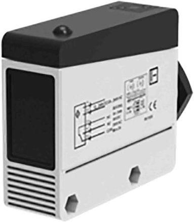 Actual product image Rs Pro Cubic optical sensor, diffuse, range 0  2 m, relay NO/NC output, terminal relay