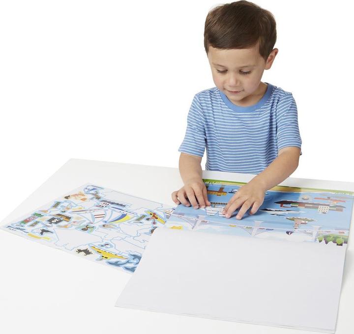 Actual product image Melissa & Doug Sticker Book Vehicles