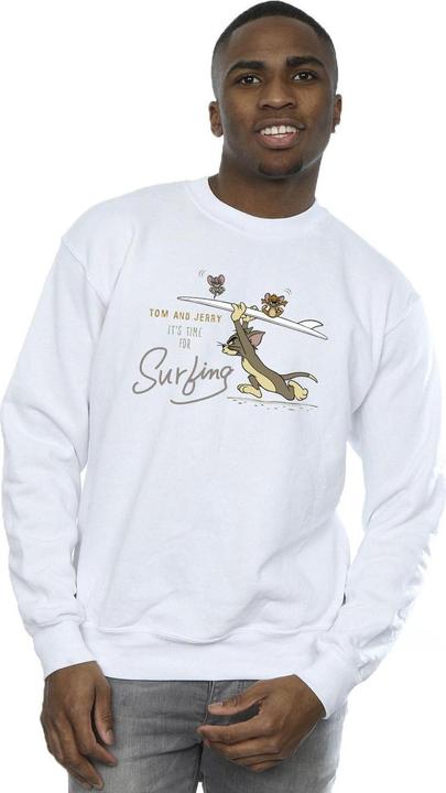 Produktbild Tom & Jerry It's Time For Surfing Sweatshirt (5XL)