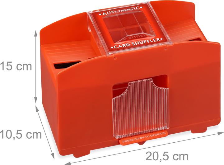 Actual product image Relaxdays Card shuffler