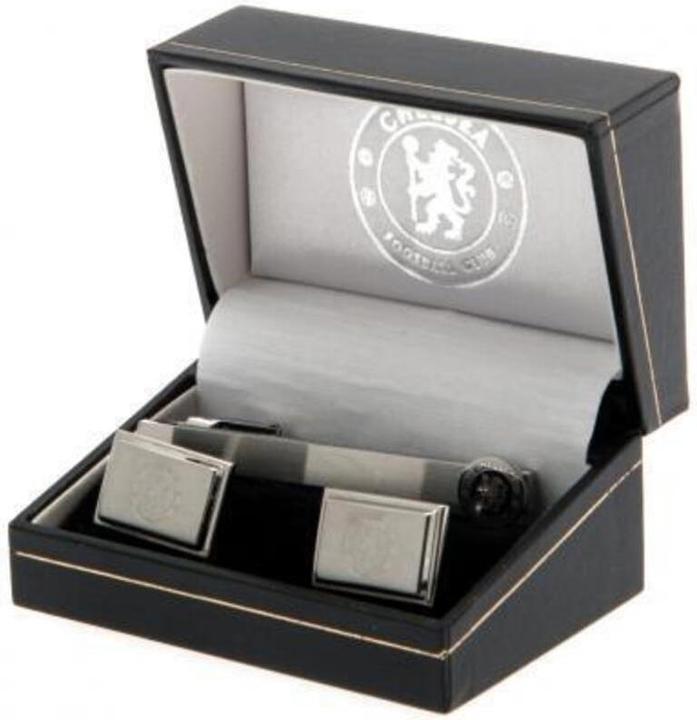 Actual product image Chelsea FC Cuff set coat of arms (100% synthetic material)